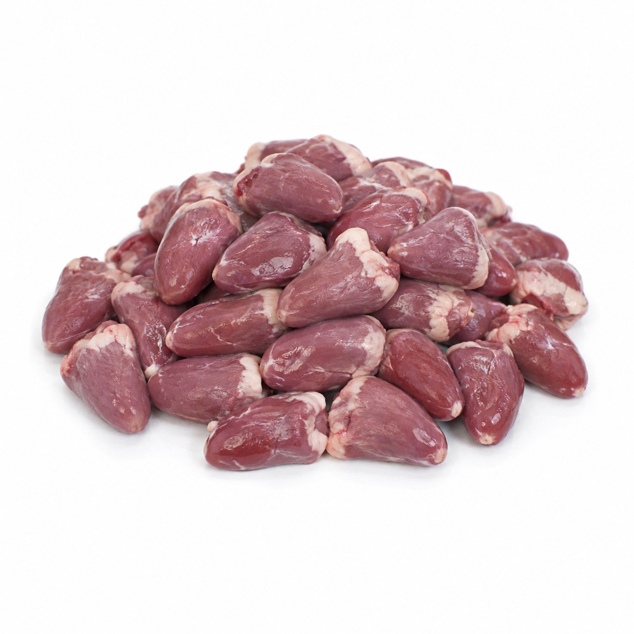 Rauwe hele kalkoenharten 1000 g