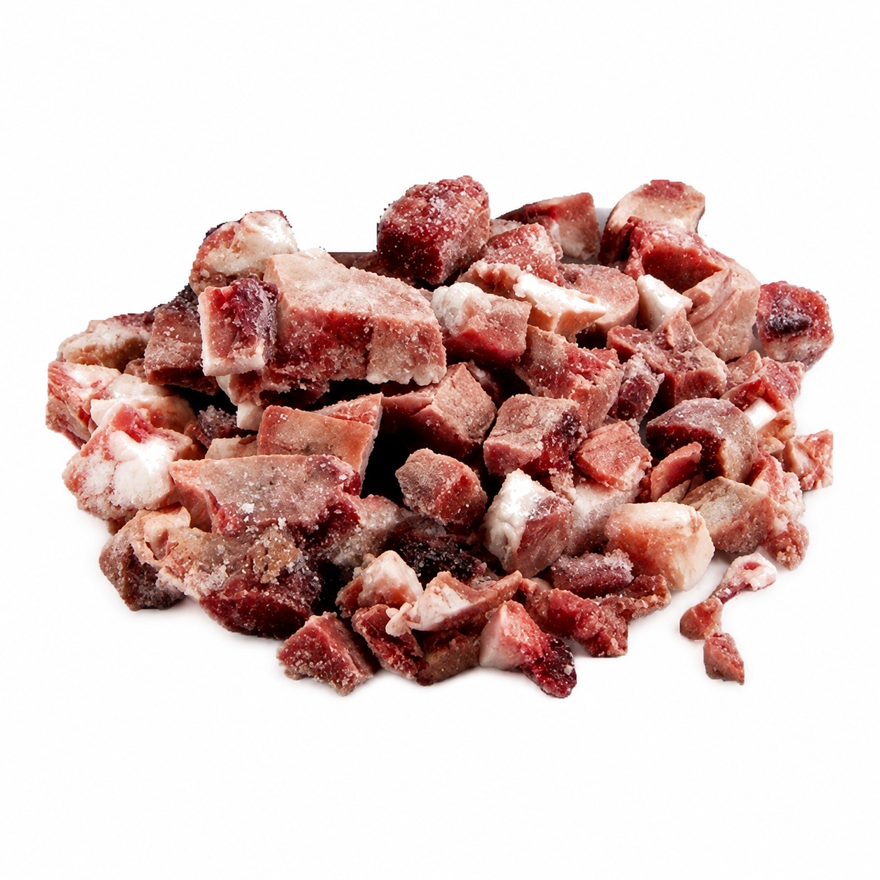 Rauwe runderhart blokjes 500 g