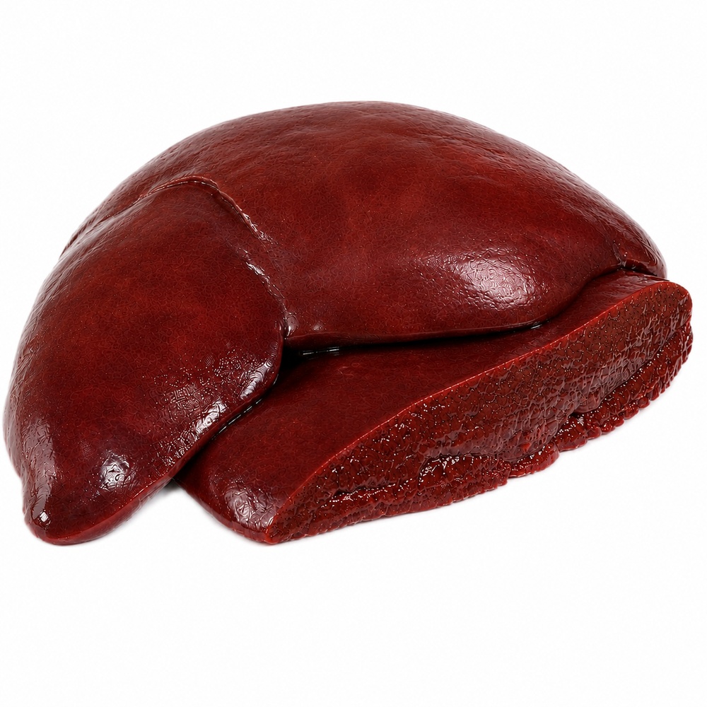 Rauwe runderlever 1000 g