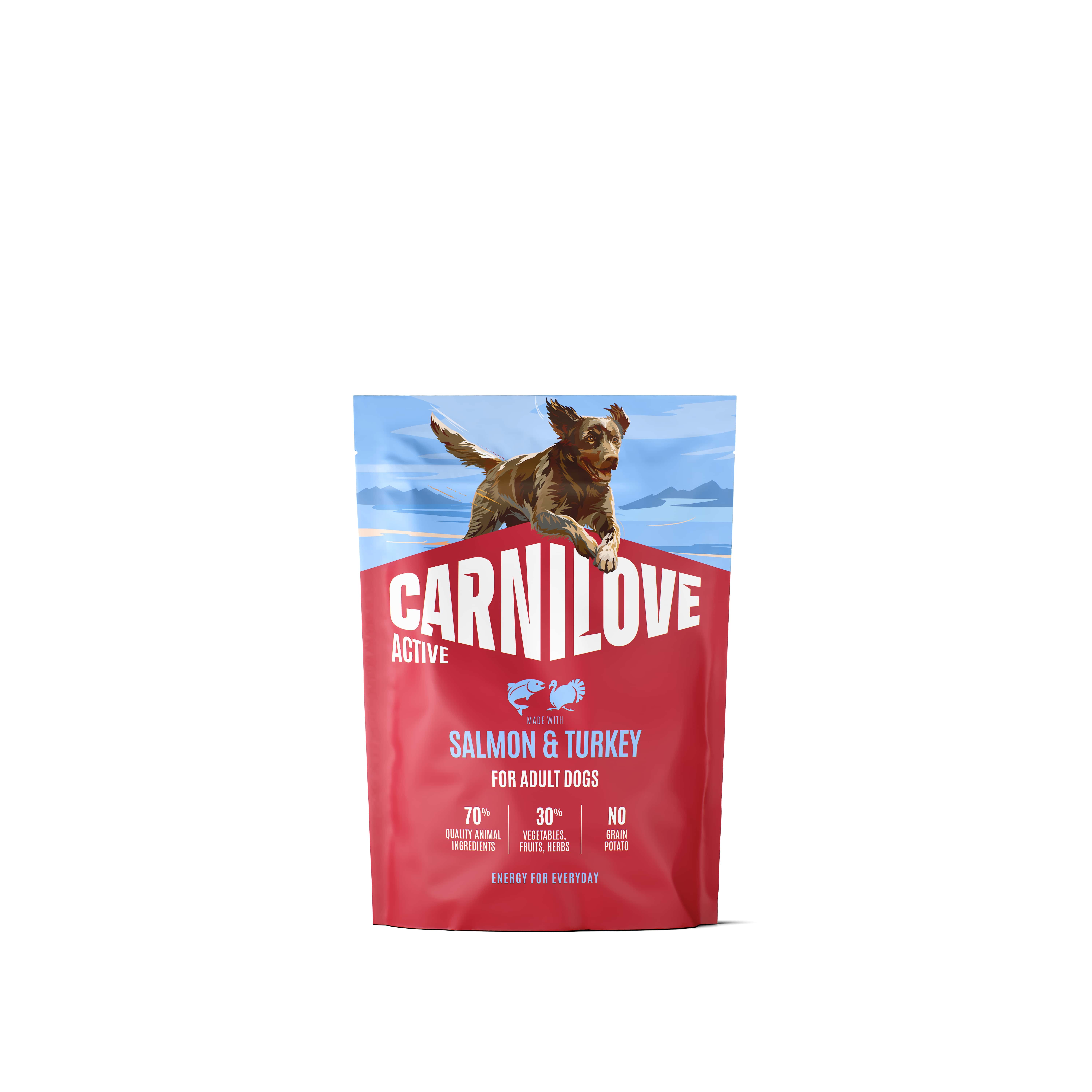 CARNILOVE Active – Zalm & Kalkoen 1.5 kg