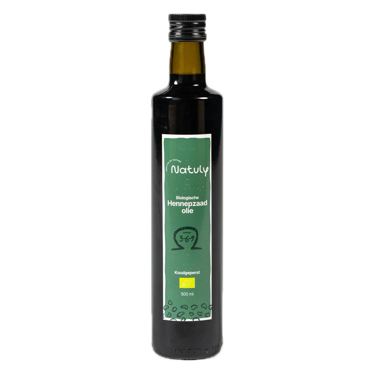 Natuly Hennepzaadolie 500 ml.