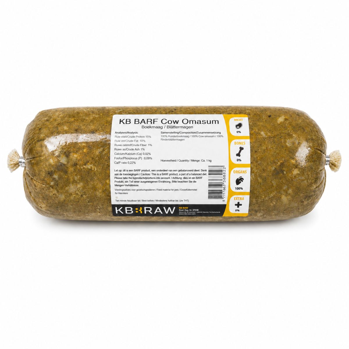 KB BARF - Boekmaag Gemalen 1000 g