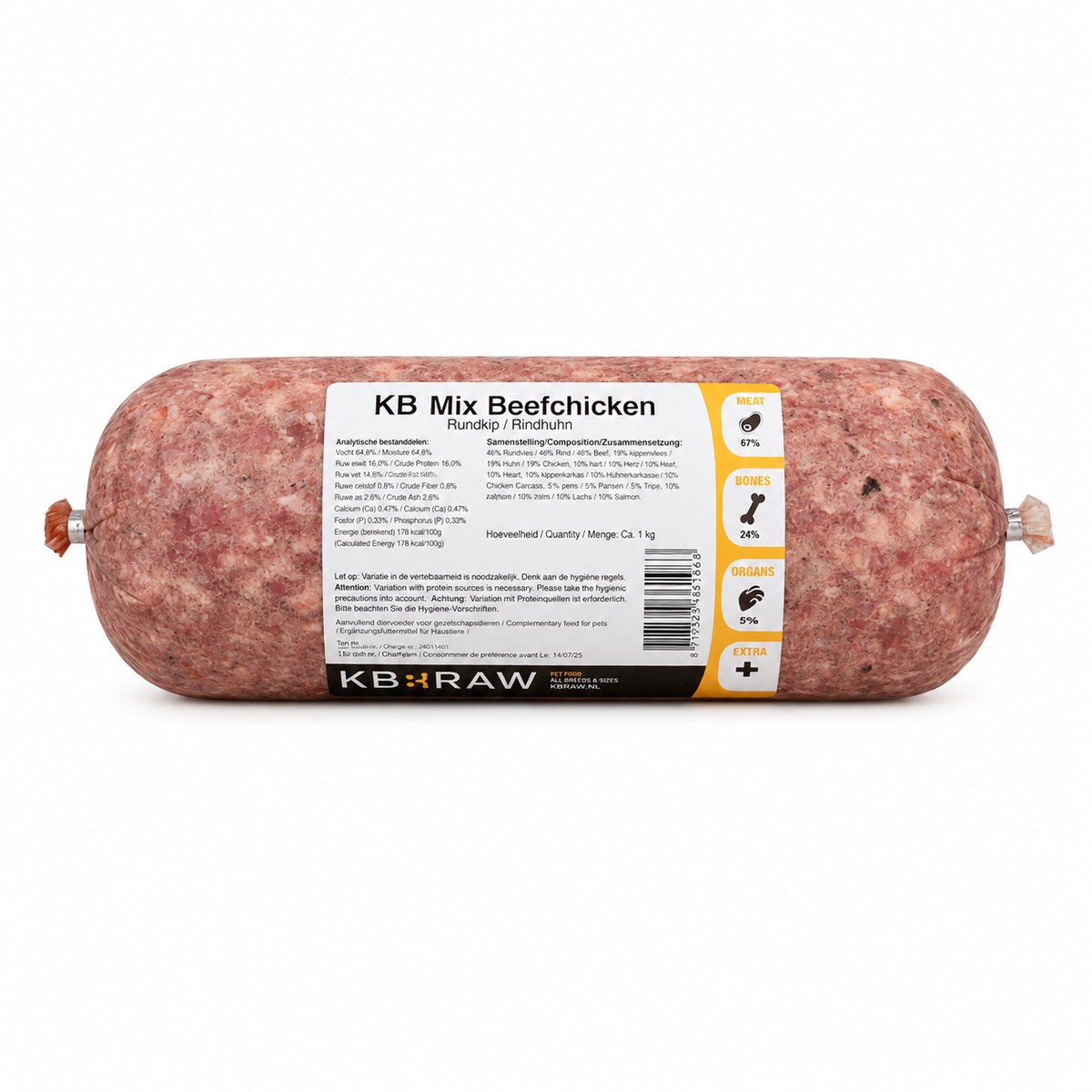 KB Mix - Rund/Kip 1000 g 