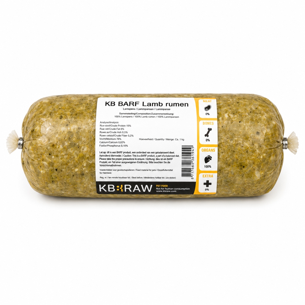 KB BARF - Lamspens Gemalen 1000 g