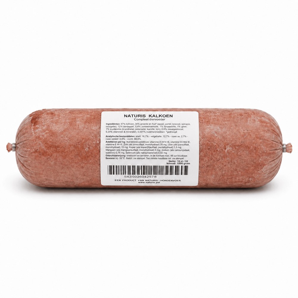 Naturis Kalkoen Compleet 1000 g