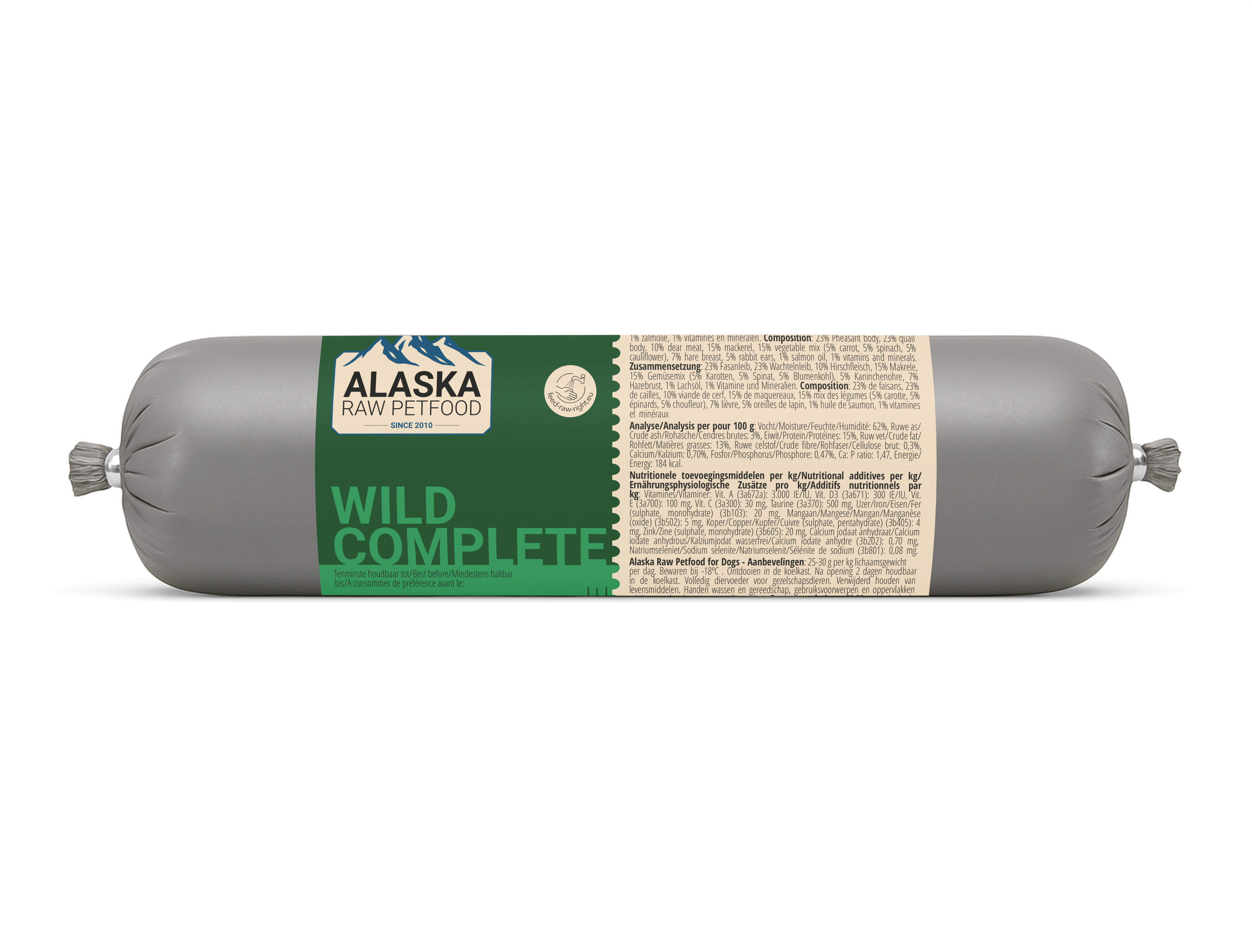 Alaska Dog Complete - Wild Meat 400 g