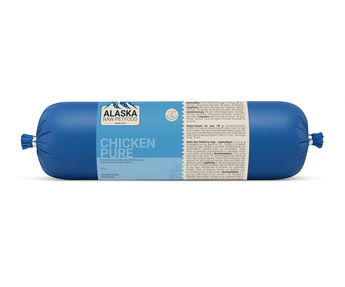 Alaska Dog Pure - Kip 800 g